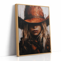 Blonde Under the Copper Brim