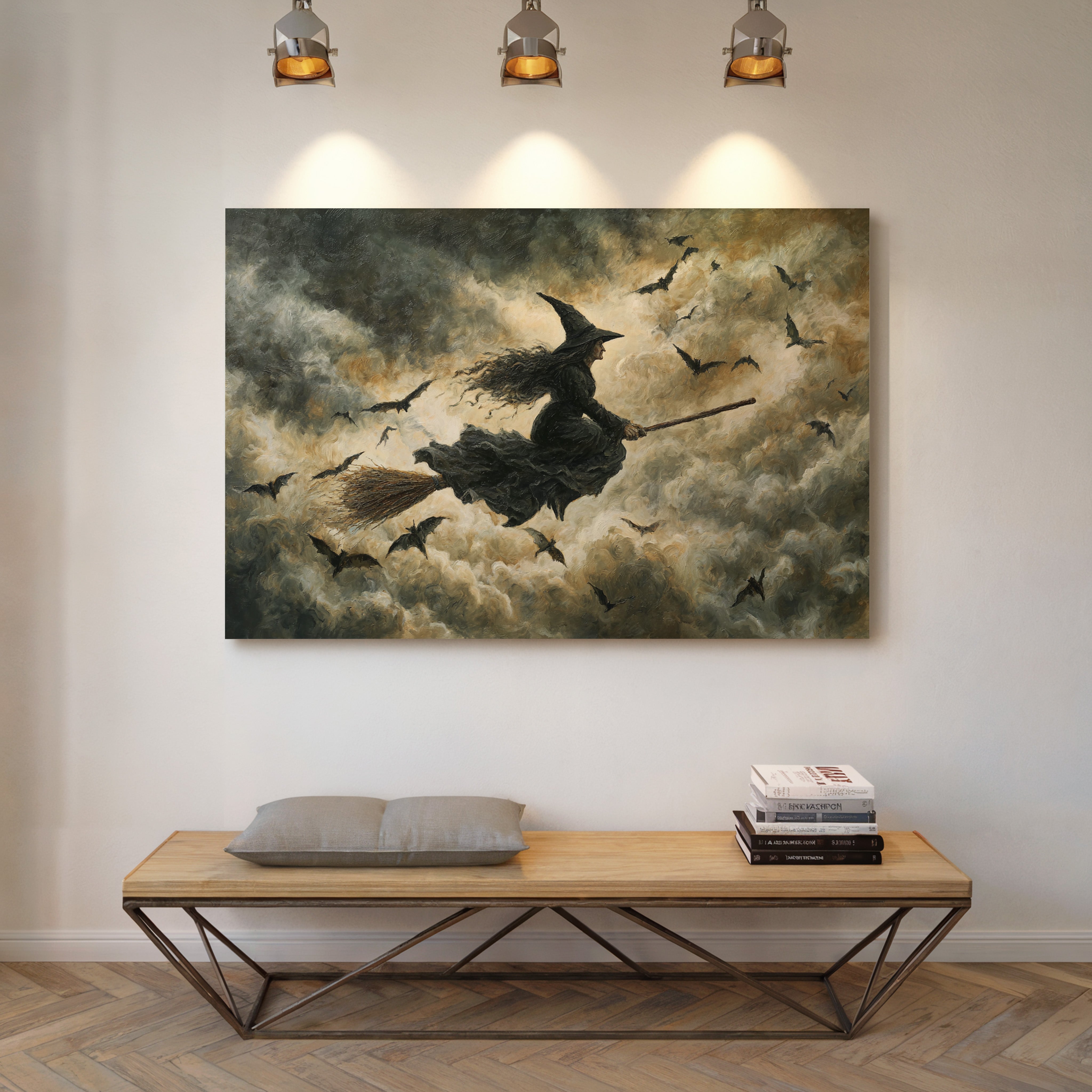 Flight Through Churning Skies