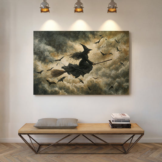 Flight Through Churning Skies