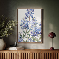 Beneath A Sky of Indigo Blooms