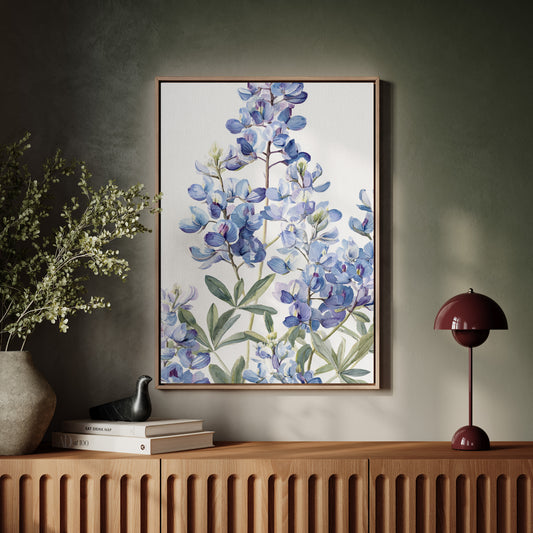 Beneath A Sky of Indigo Blooms