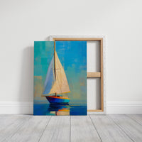 Golden Sails Chase Azure Horizons