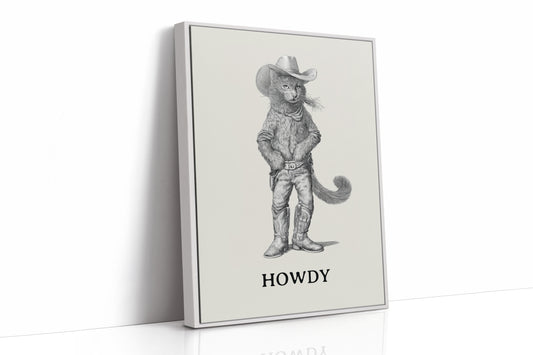 Howdy Cowboy Cat