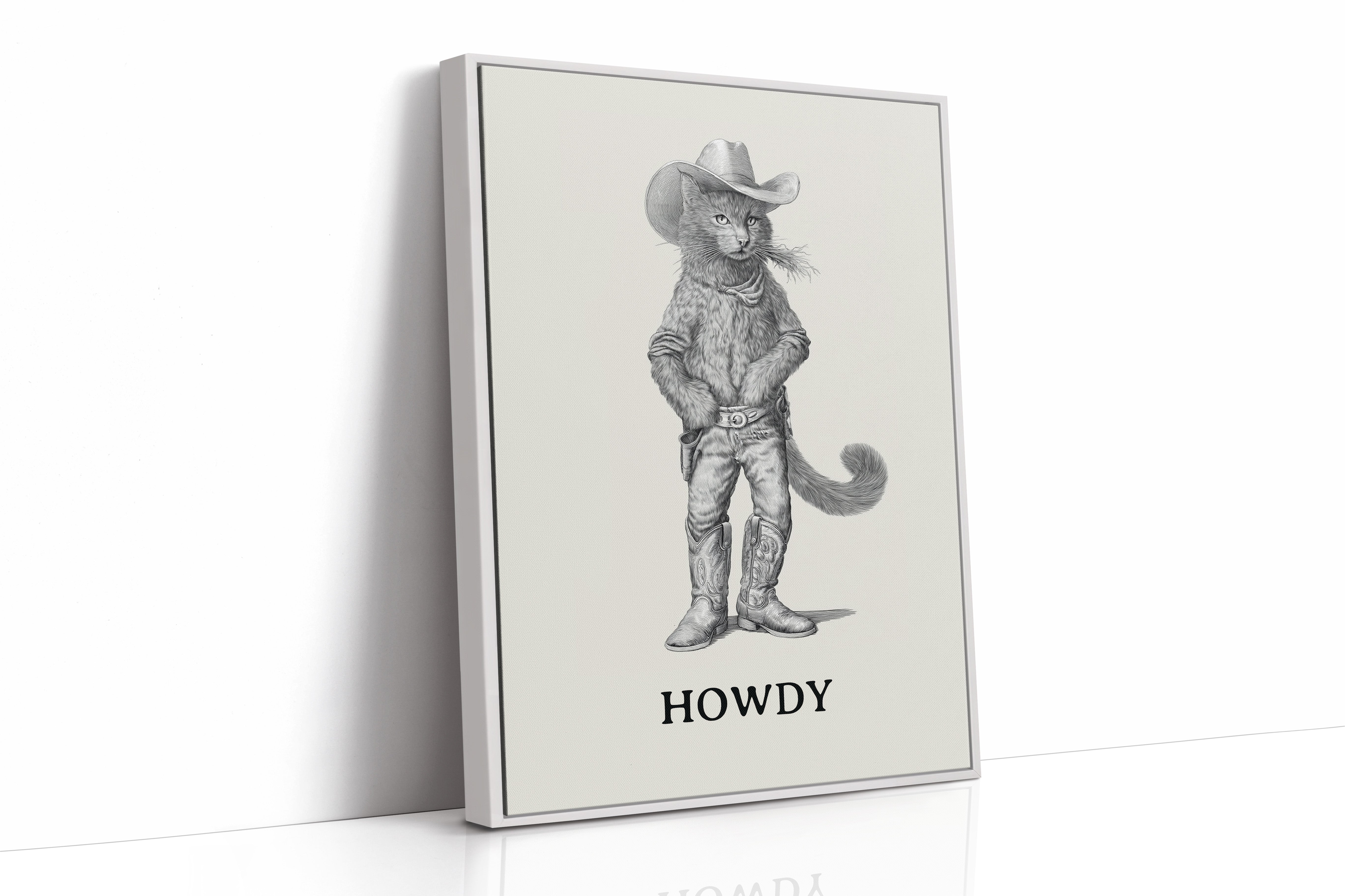 Howdy Cowboy Cat
