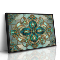 Cast in Gold and Teal