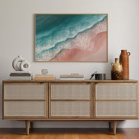 Tides Crafting Their Own Canvas