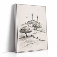 Pilgrimage Toward Three Crosses