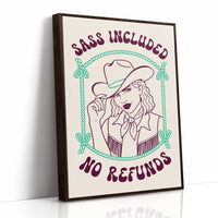 Sass Included, No Refunds