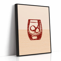 Burgundy Glass Holds Summer Secrets