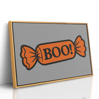 Boo Wrapped Candy Illustration