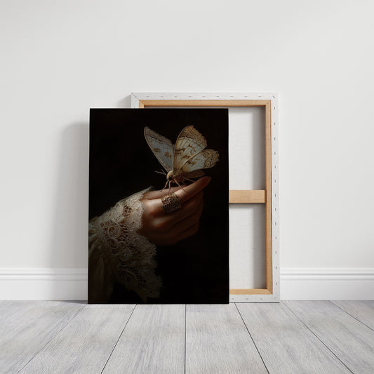 Midnight Visitor On Gilded Fingers