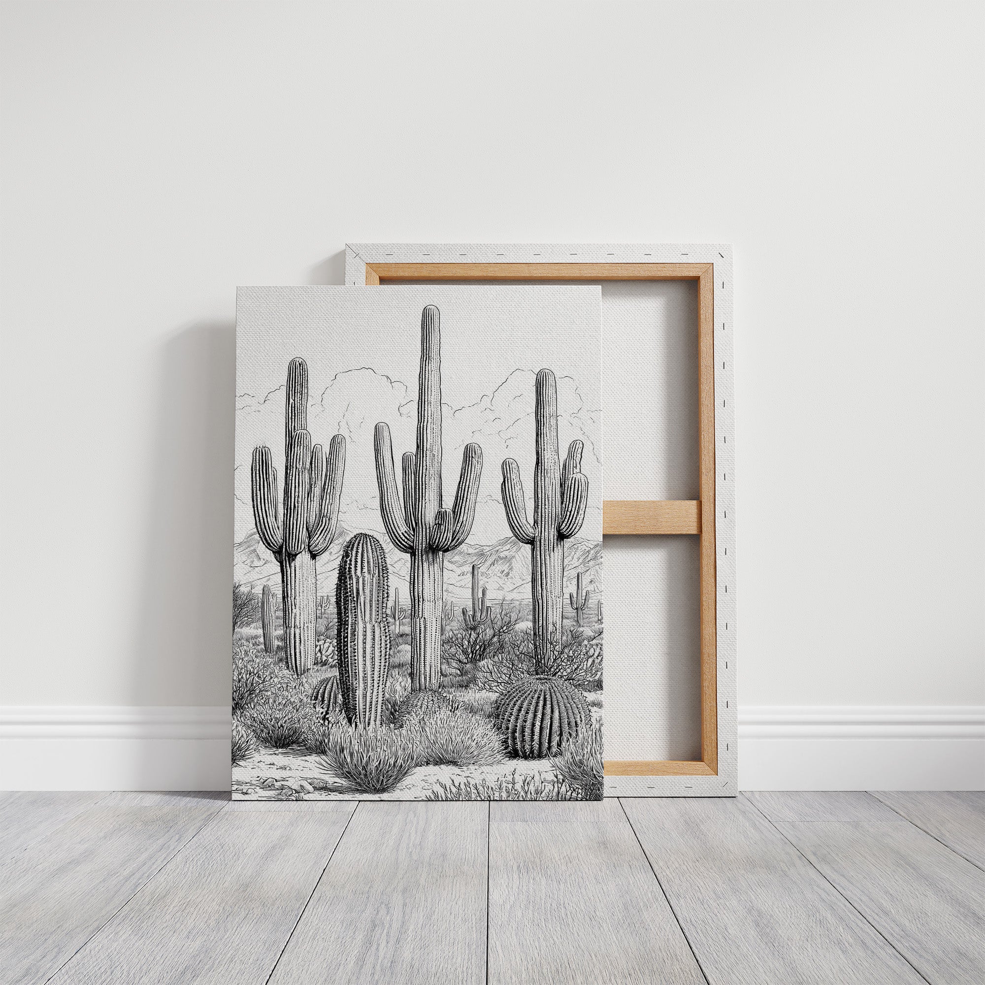 Saguaro Sketch Standoff