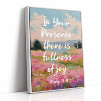 Sacred Words Across Pink Meadows