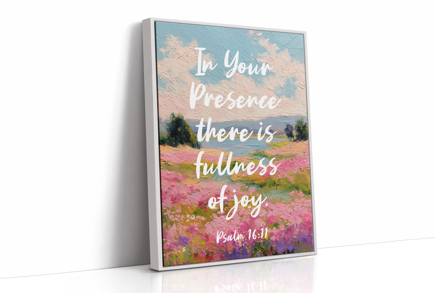 Sacred Words Across Pink Meadows