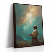 Divine Light Breaks Through Turquoise Heavens
