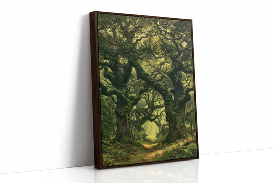 Ancient Oaks Lean In to Whisper