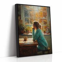 Autumn Light Through Kitchen Windows
