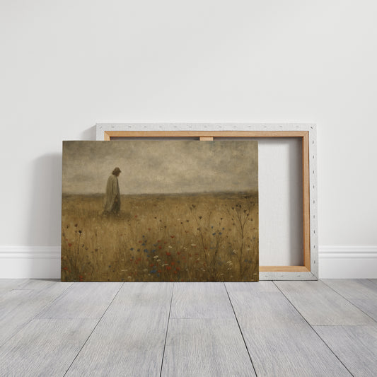 The Shepherd Walks the Field