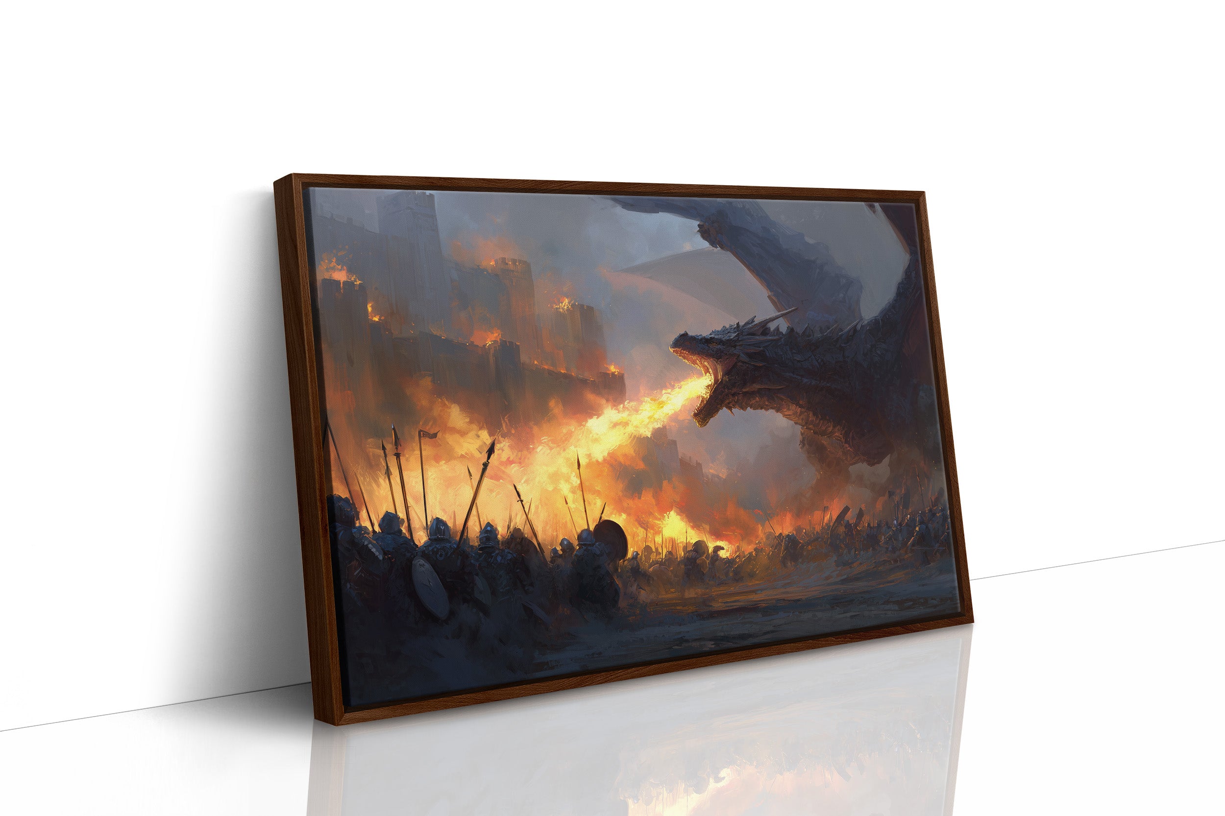 Ancient Flame Against Battle Lines