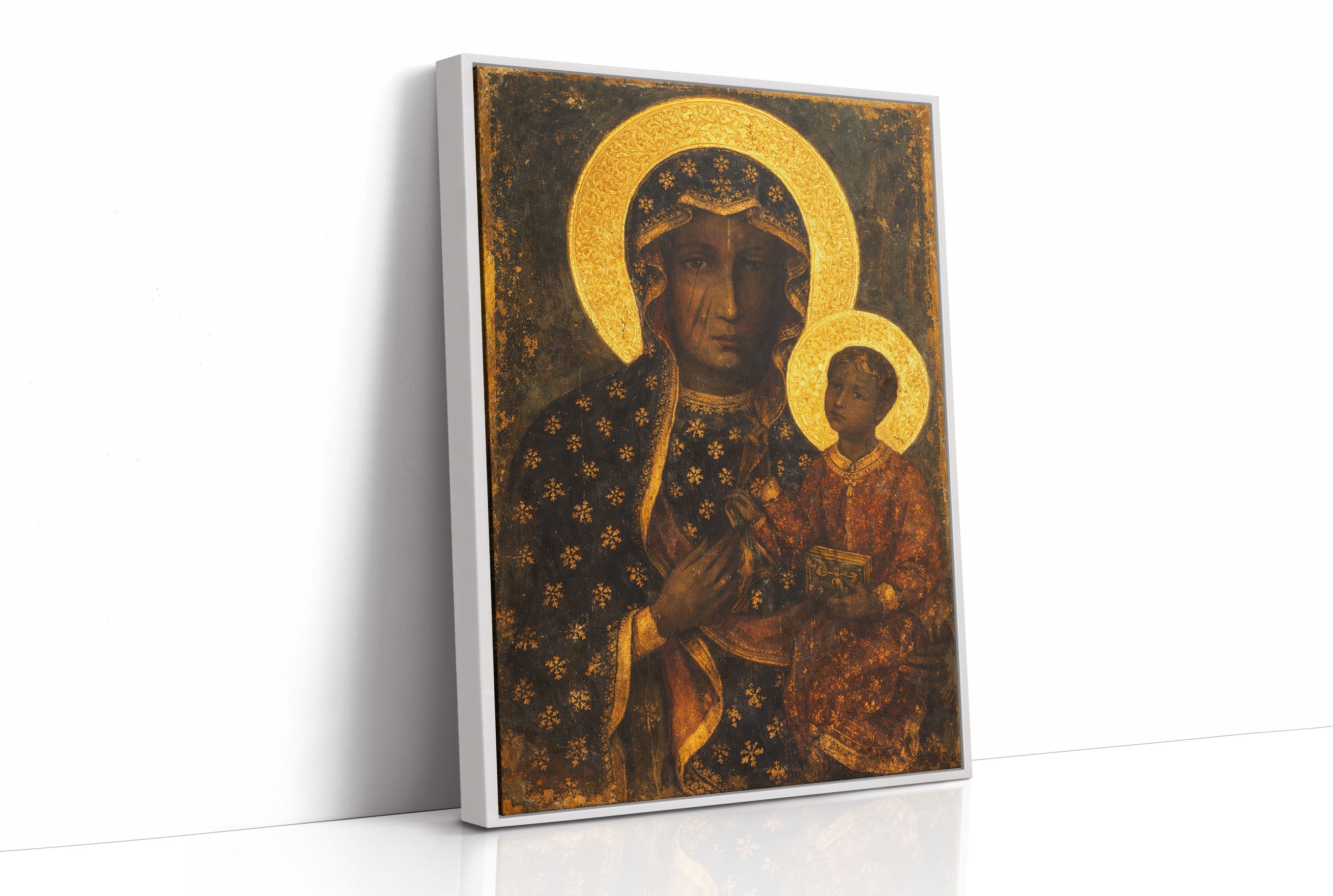 Byzantine Tears in Golden Halos
