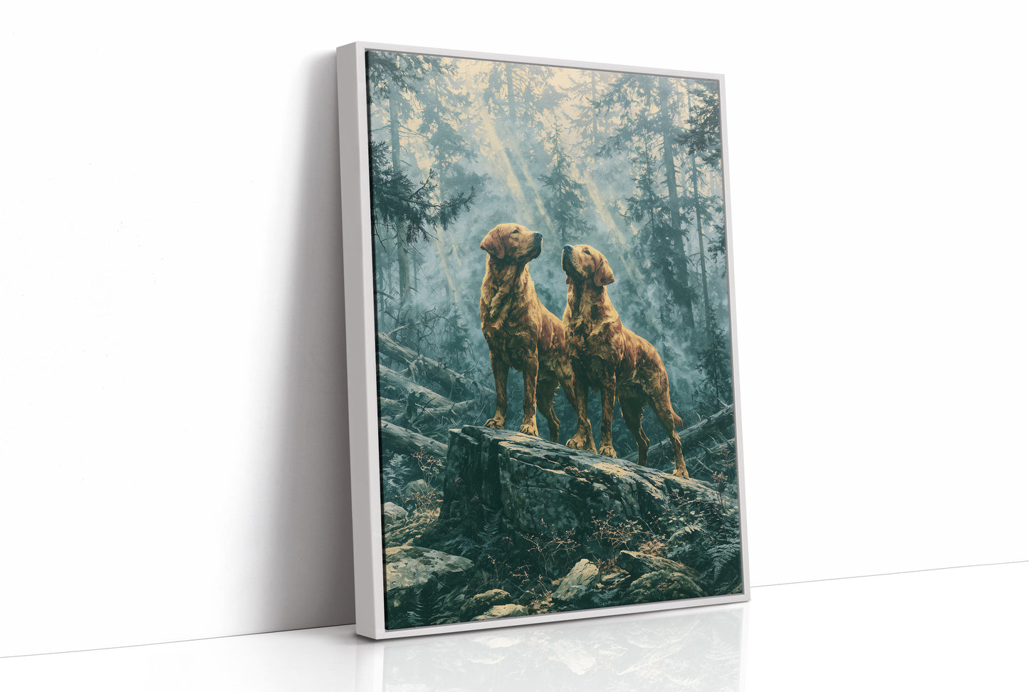 Retrievers in the Light Rays: Forest Sentinels