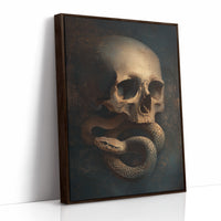 Serpent Coils Through Ancient Bone