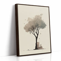 Solitude Beneath Whispering Branches