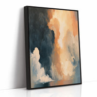 Celestial Drama: Storm & Sunset
