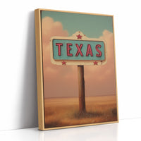 Somewhere the Road Turns Texan