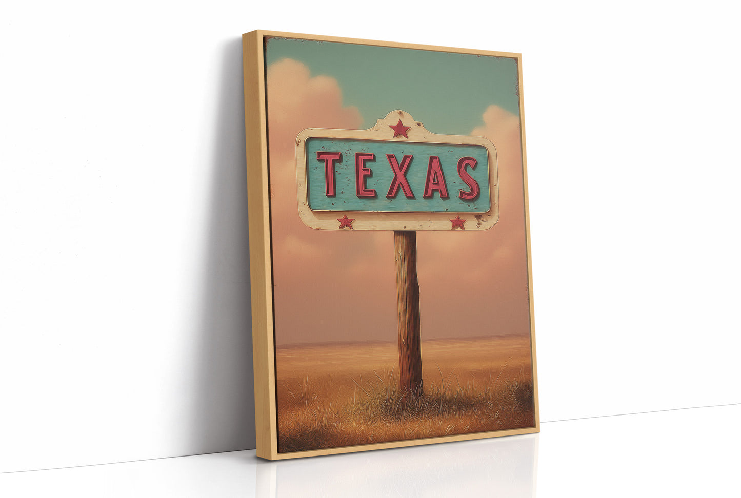Somewhere the Road Turns Texan