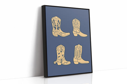 Boots Tell Tales Of Prairie Wind