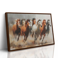 Thunder Hooves Dance Through Desert Dust