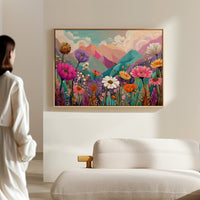 Mountain Meadows Bloom In Candy Colors
