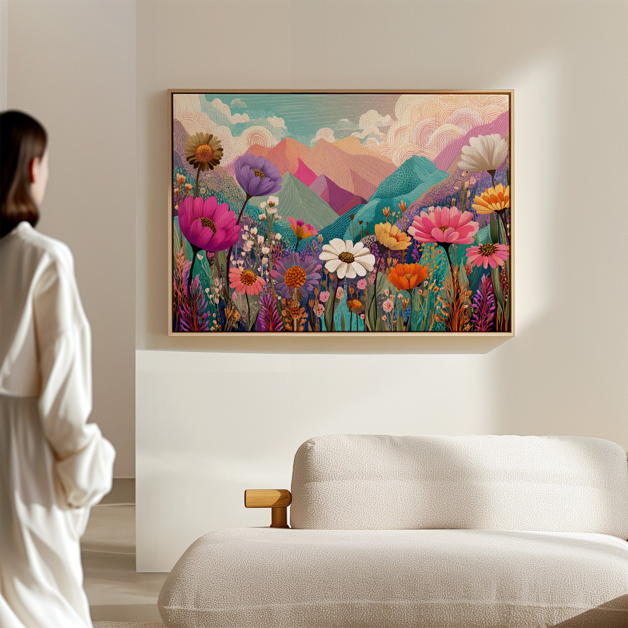 Mountain Meadows Bloom In Candy Colors