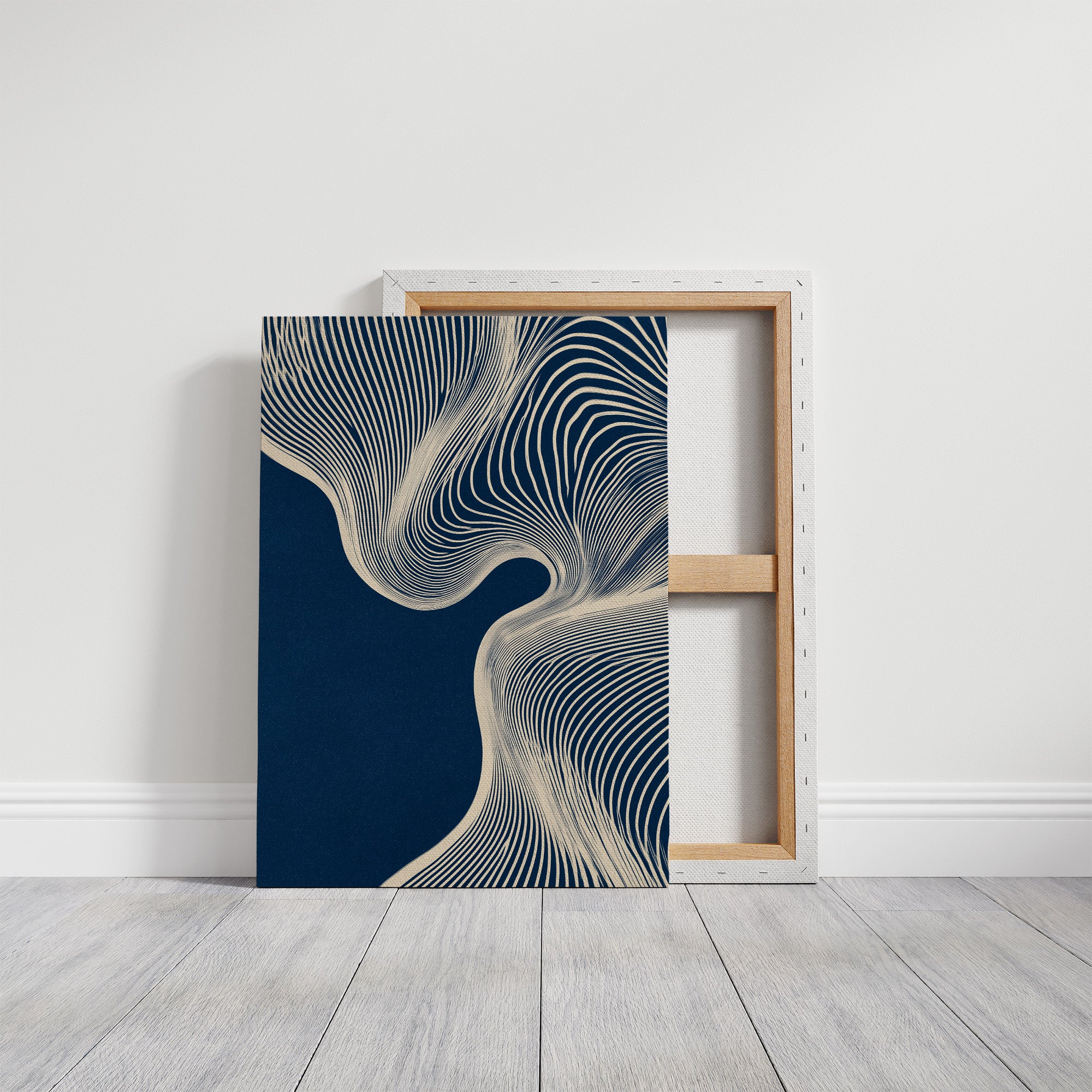 Currents Beneath Indigo Silence