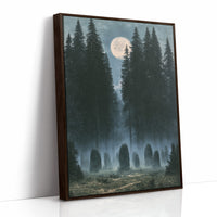 Standing Stones Keep Watch Under the Moon