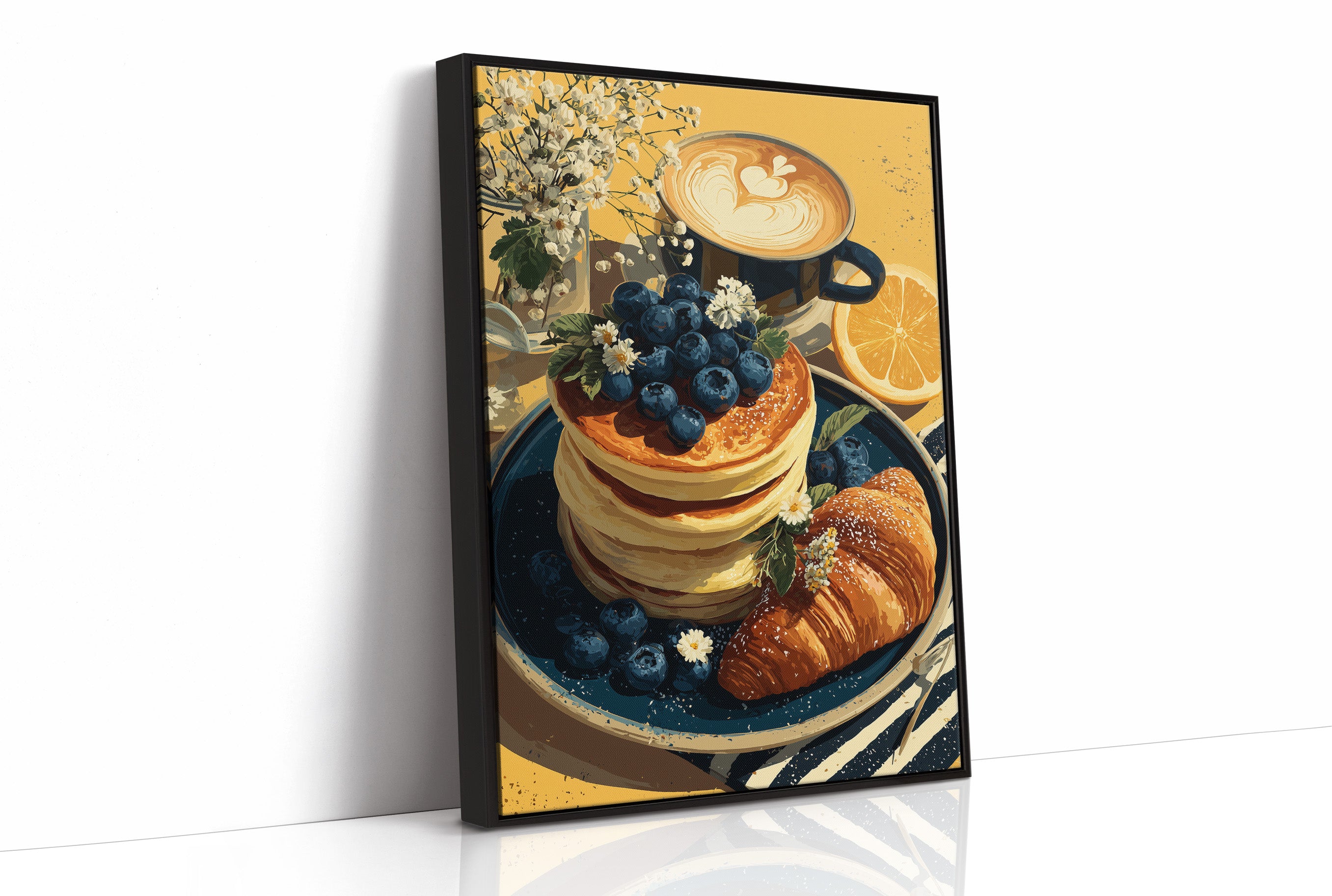 Stacked Pancakes and Sunshine