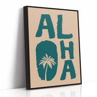 Island Letters Spell Summer Peace
