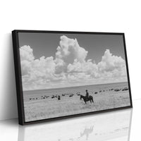 Rider on the Open Range