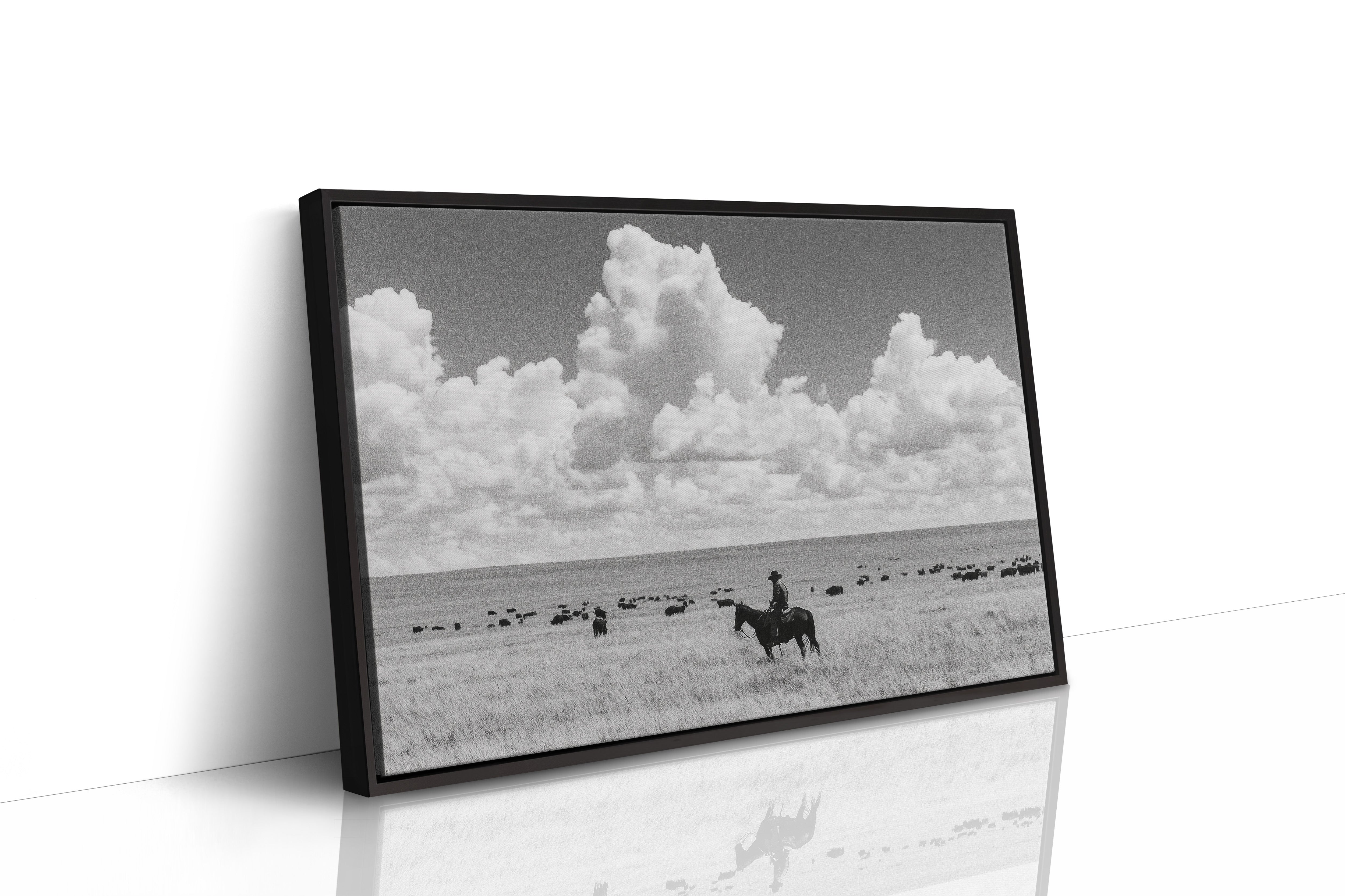 Rider on the Open Range