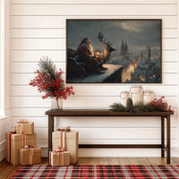 Winter Tales Above Medieval Towers