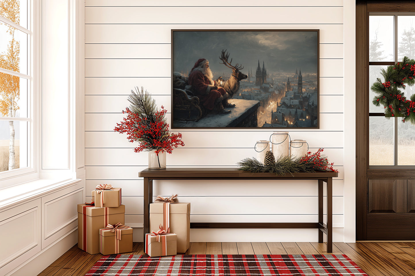 Winter Tales Above Medieval Towers