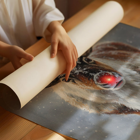 Rudolph Brings December's First Snow