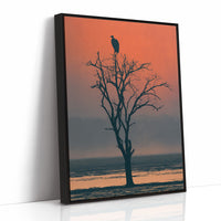 Vulture at Dusk's Edge