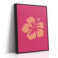 Coral Petals Dance Through Fuchsia