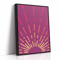 Magenta Skies Break Into Gold
