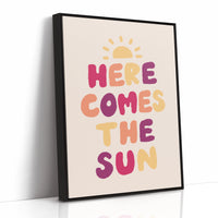 Sunrise Letters Sing Their Joy