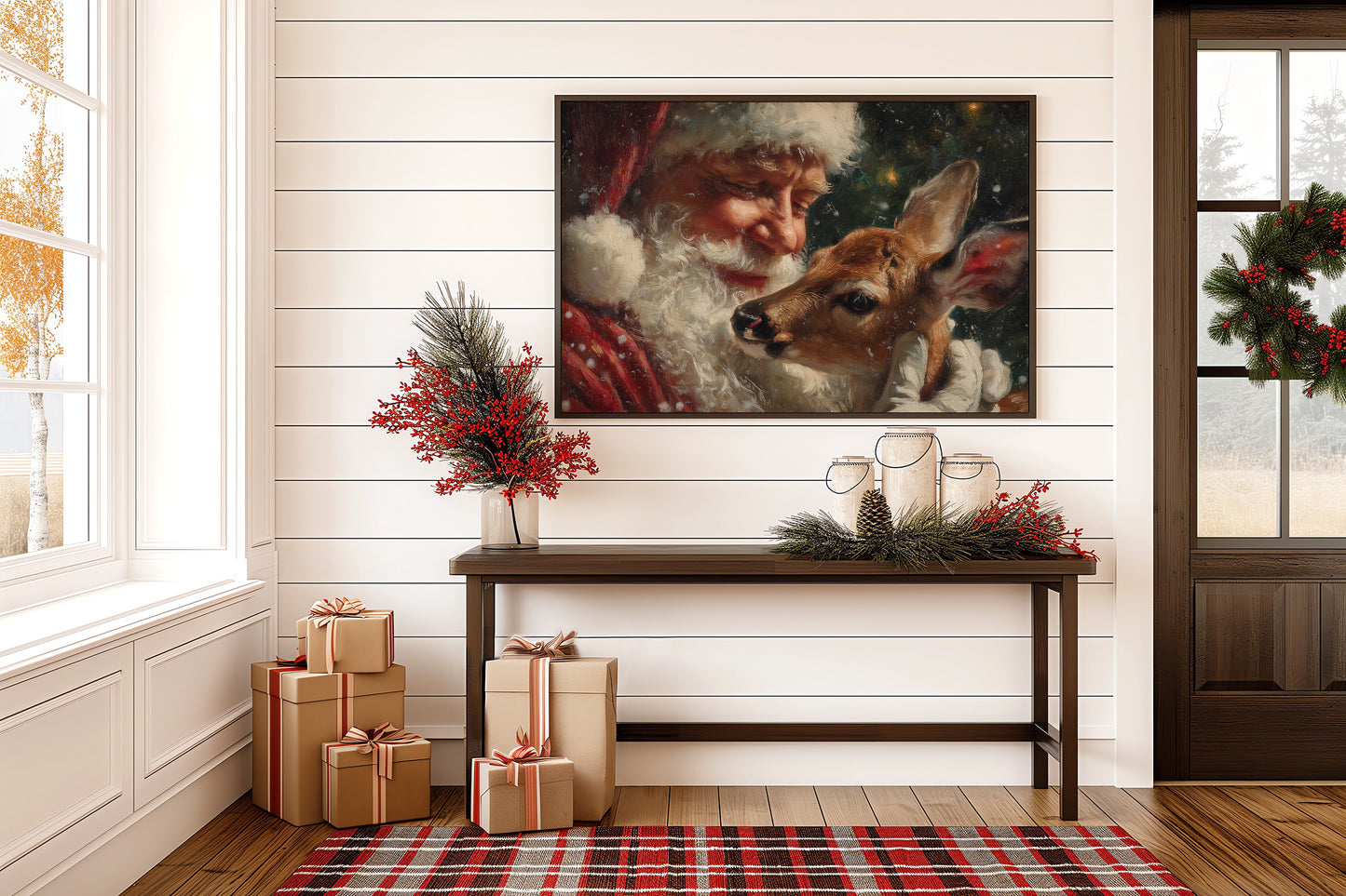 Winter Magic Finds Forest Friends