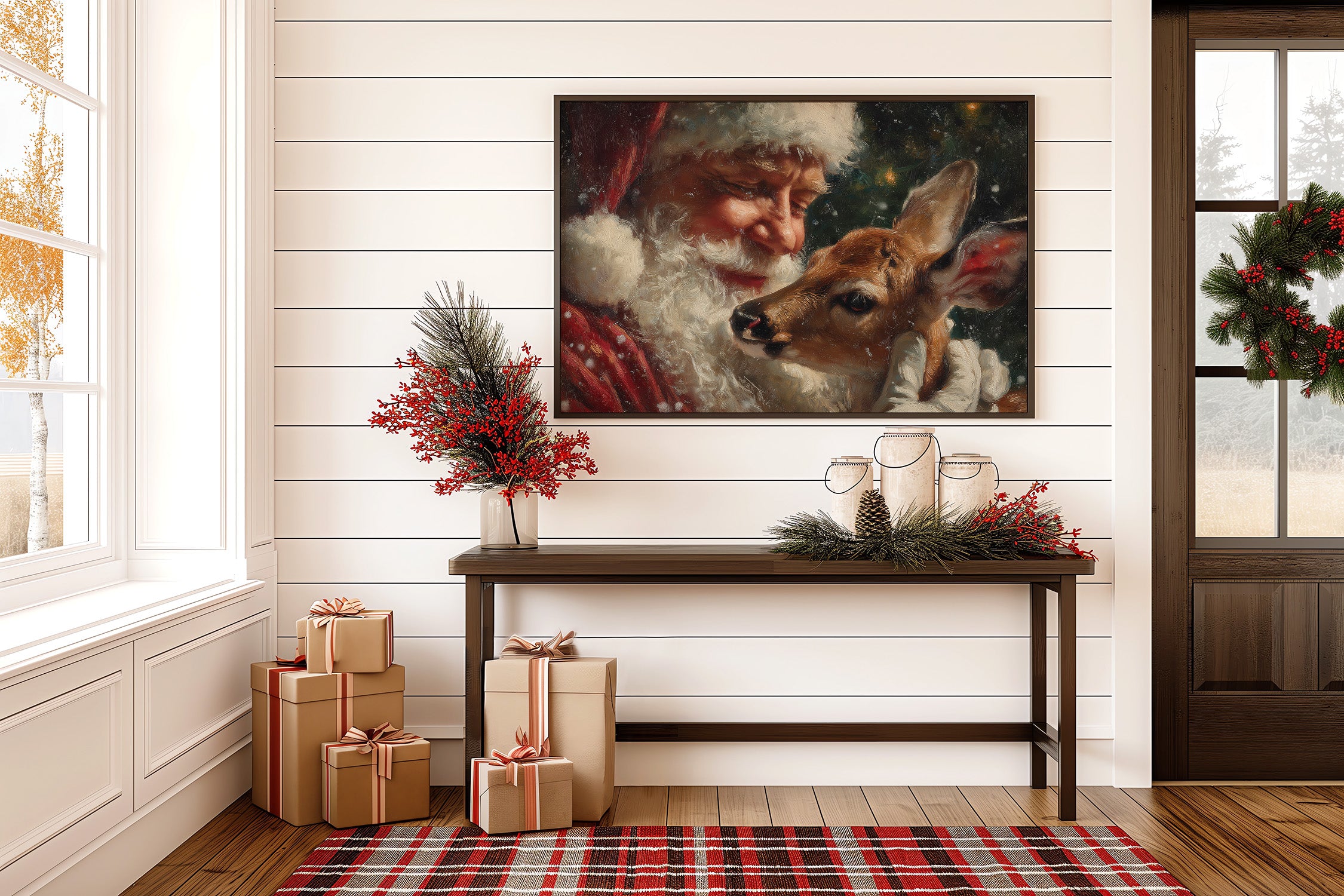 Winter Magic Finds Forest Friends