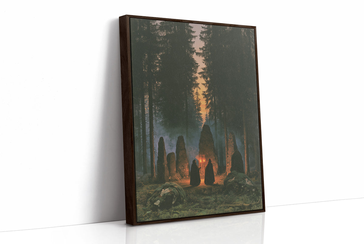 Torchlit Ritual Among the Ancient Stones